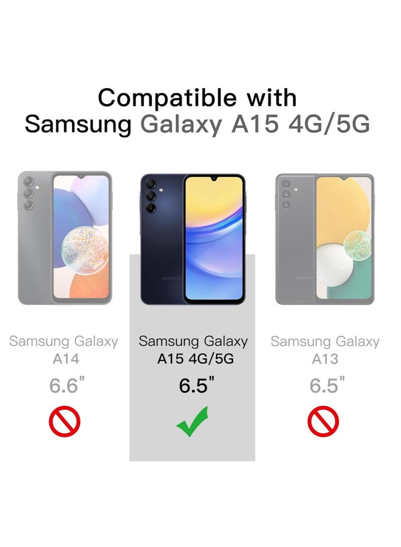 JOMILA Samsung Galaxy A15 Case Soft Silicone Full Body Protective Cover Galaxy A15 Cover Anti-Scratch Shockproof Slim Case For Samsung Galaxy A15 - Image 2