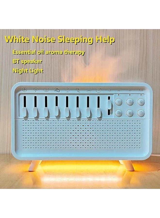 FIPKA Sound Machine Diffuser with 8 Sound Diffuser for Spa|Home & Garden | Home Improvement | Heating, Cooling & Air|1x Sound Machine Diffuser1 USB Charging Cable1 User Manual - Image 2