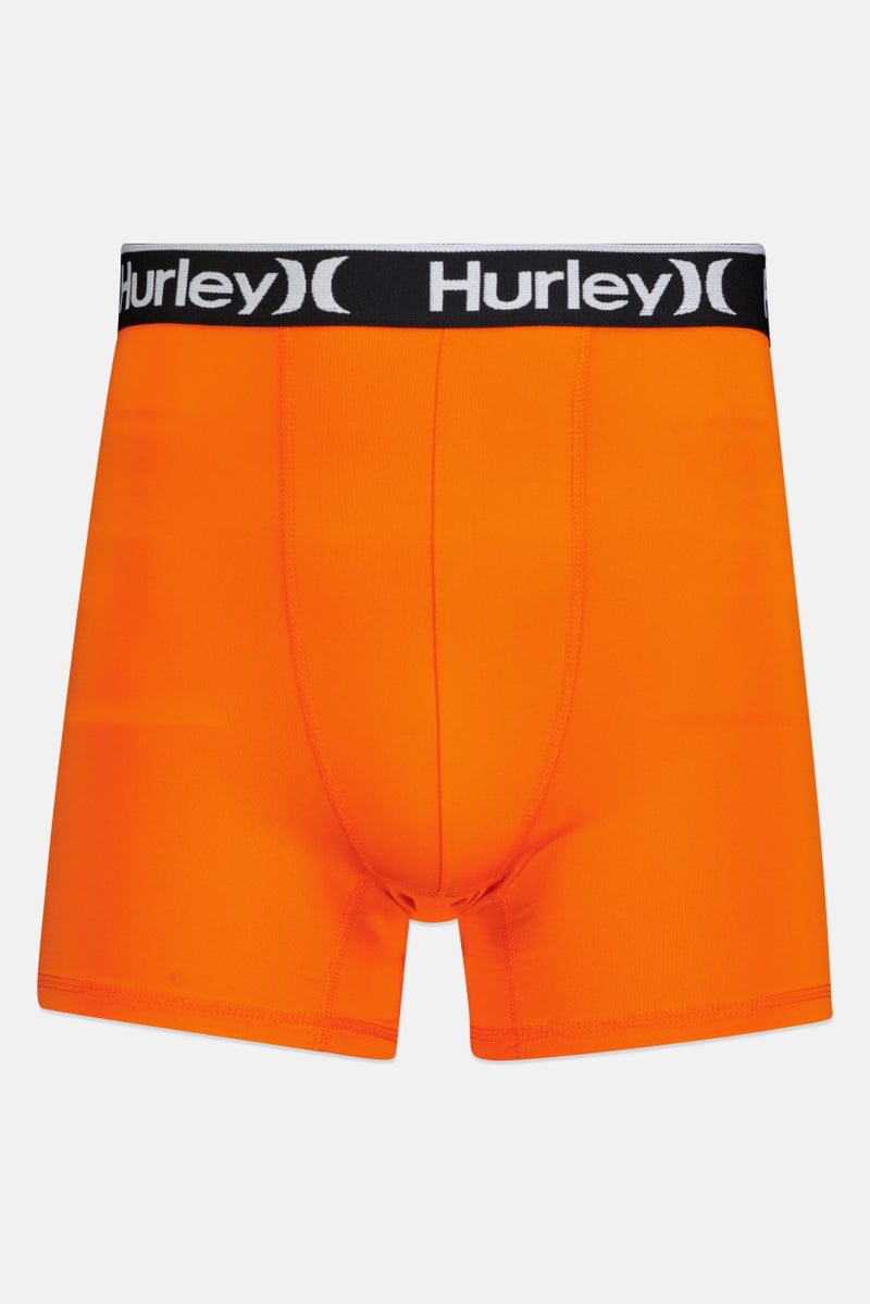 Hurley Men 3 Pcs Brand Logo Boxer Brief Set, Multicolor - Image 5