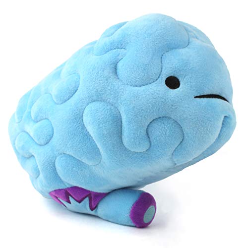 I Heart Guts Brain Plush  All You Need is Lobe  Educational Brain Pillow  85 Organ Plush Ideal for Doctors Nurses Medical Students Graduation  Brain Surgery Recovery Gifts - Image 1