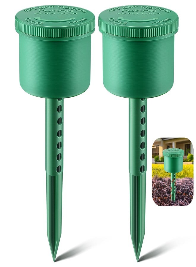 Qualirey - 2 Pack Ant Hook Station Reusable (hook not included), Multi-Surface Ant Killer for Home, Ant Control for Outdoor Use, Eliminates - Image 1