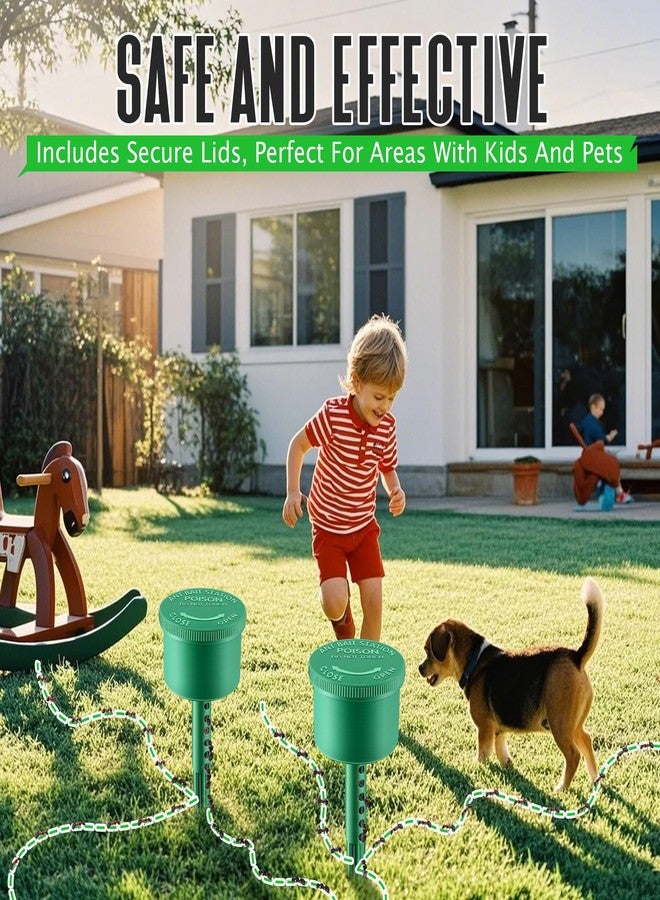 Qualirey - 2 Pack Ant Hook Station Reusable (hook not included), Multi-Surface Ant Killer for Home, Ant Control for Outdoor Use, Eliminates - Image 4