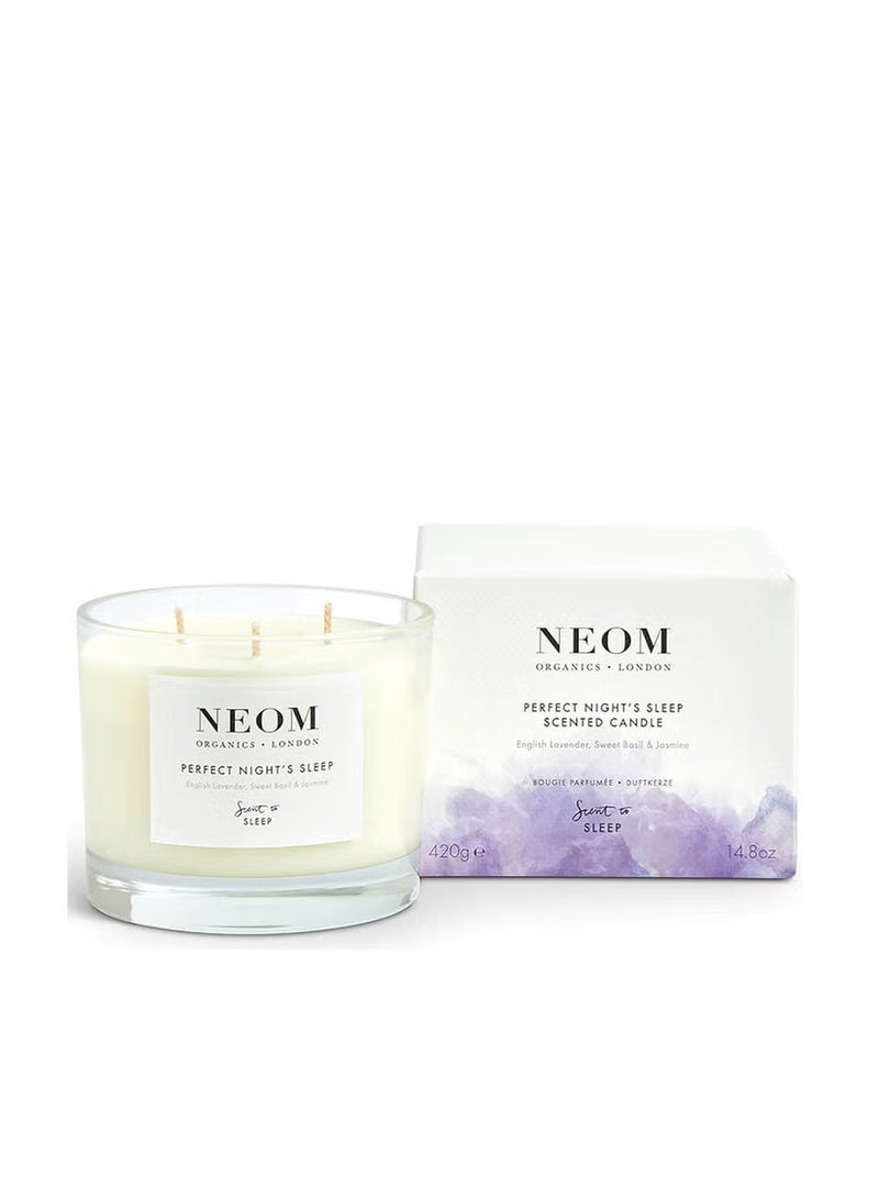 NEOM NEOM Perfect Nights Sleep Scented 3 Wick Candle 