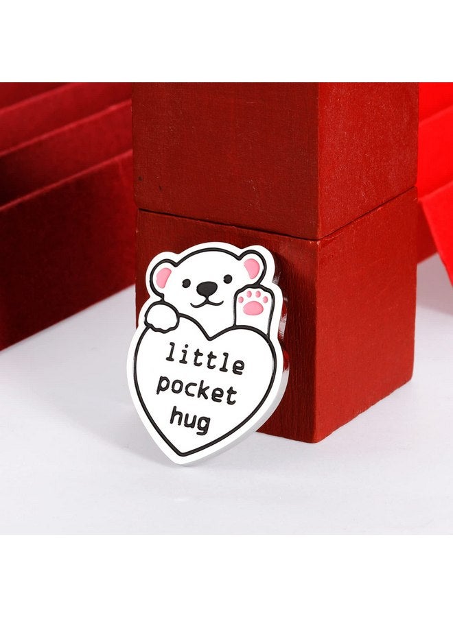 Vanlovemac Bear Pocket Hug Gift for Women Boyfriend Best Friends Girlfriend Men Cute Funny Gift for Sister Girls Family Son Daughter Keepsake Valentines Christmas Birthday Thinking of You Token Coin Small Gifts - Image 2