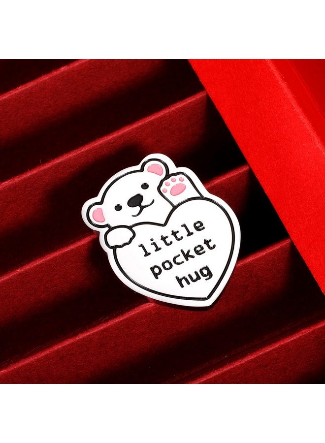 Vanlovemac Bear Pocket Hug Gift for Women Boyfriend Best Friends Girlfriend Men Cute Funny Gift for Sister Girls Family Son Daughter Keepsake Valentines Christmas Birthday Thinking of You Token Coin Small Gifts - Image 3