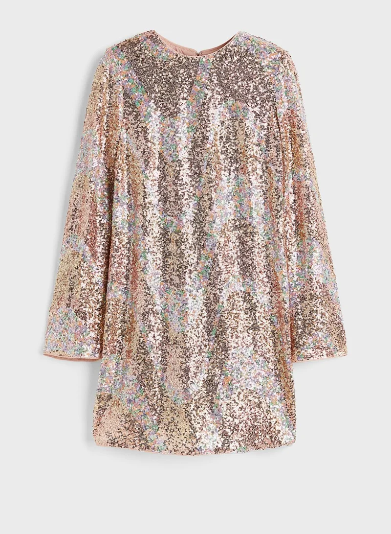 H&M Sequin Mini Dress