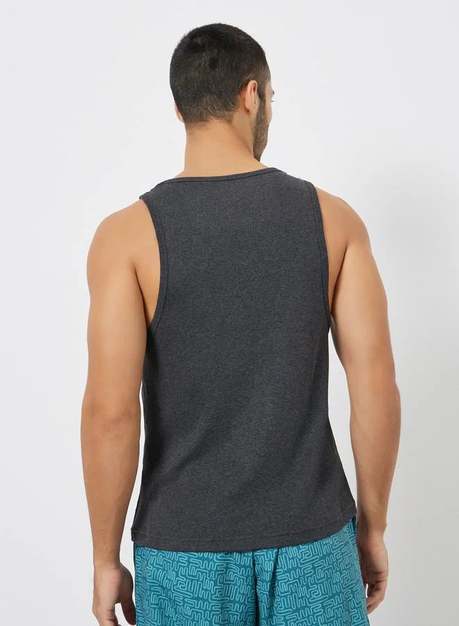 Styli  Pack of 2 - Solid Cotton Vest for Men | Best Price UAE
