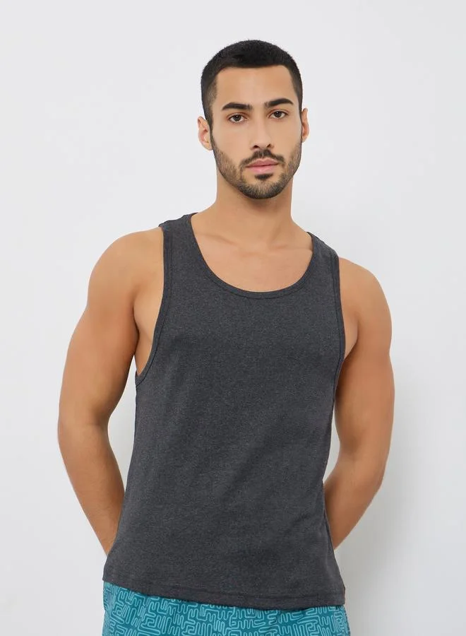 Styli Pack of 2 - Solid Cotton Vest