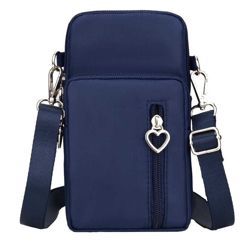 JANKS Crossbody Wallet Phone Bag for Women, Nylon Small Crossbody Shoulder Bag Arm Bag, Cell Phone Purse, Mini Wallet with Adjustable Strap - Image 1