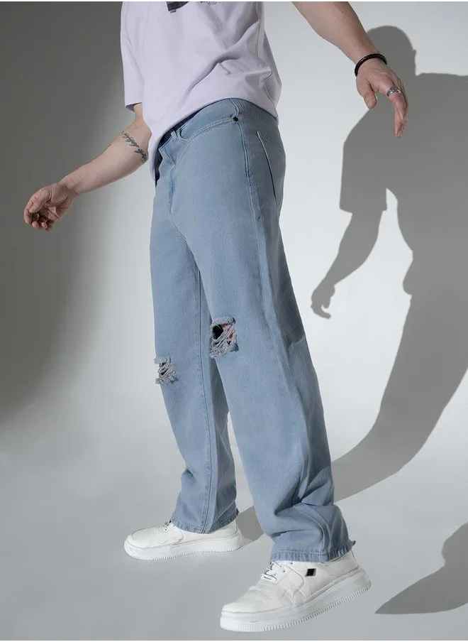 هوبرهولمي Grey Jeans For Men