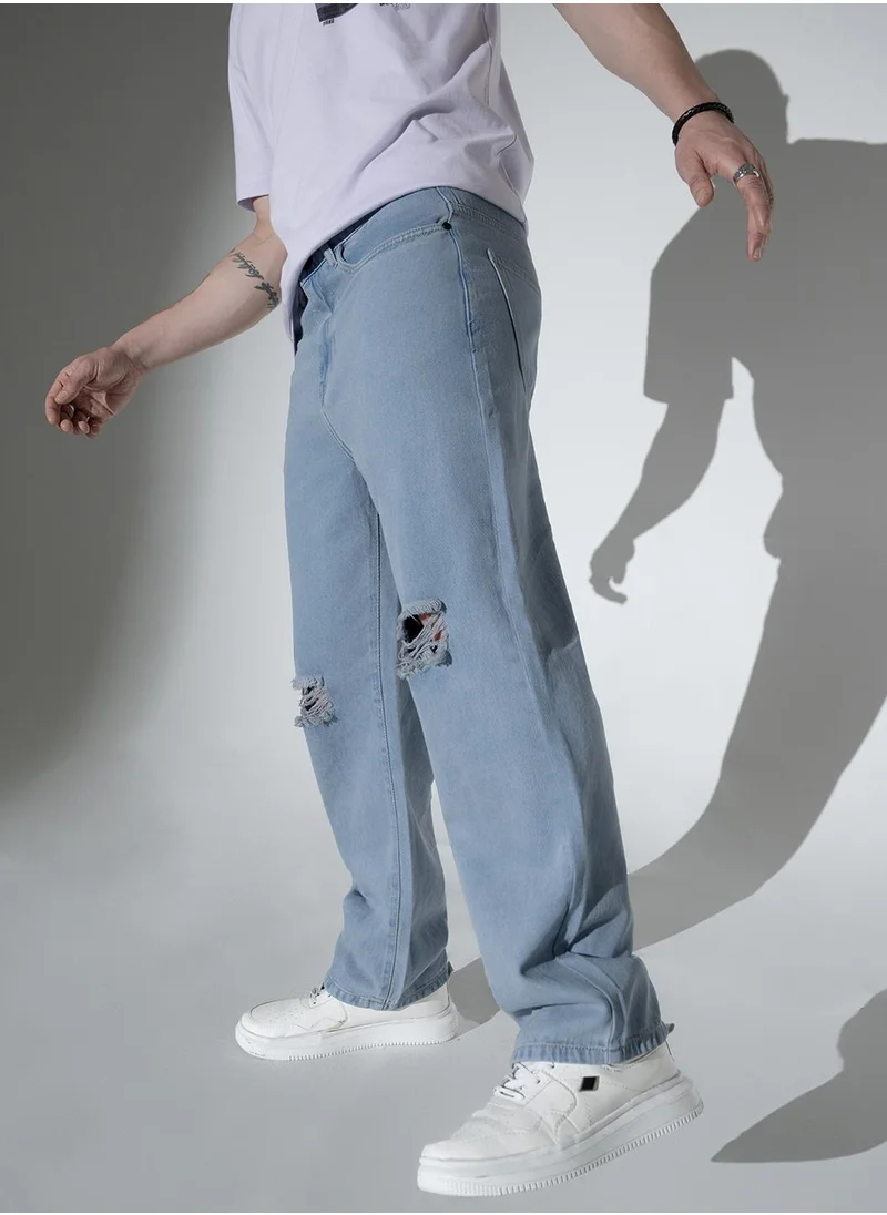 هوبرهولمي Grey Jeans For Men