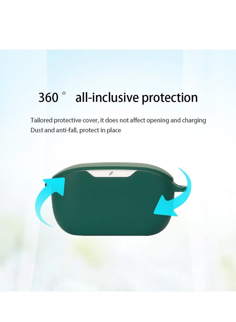 Silicone Protective Case For JBL Wave Buds Wireless Headphone Protector Case Cover Shell Housing Anti-dust Sleeve with Hook - Image 3