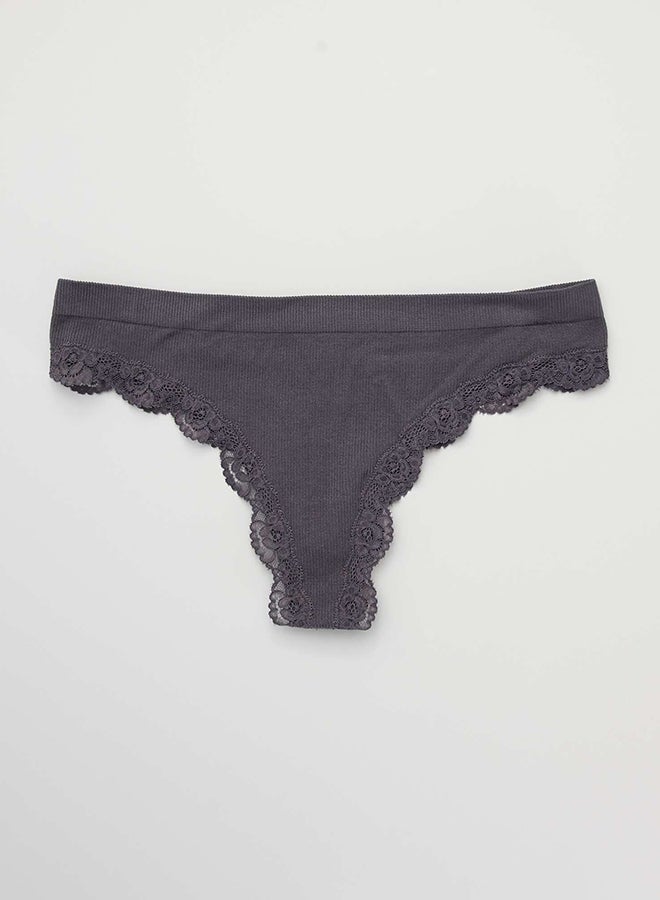 Kiabi Pack of 2 seamless tanga briefs  - Image 5