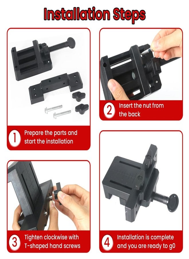 Serplex® Cabinet Door Installation Positioner Support Clamp Wooden Panel Fixing Assistance Adjustable Mounting Jig Hidden 2PCS - Image 4