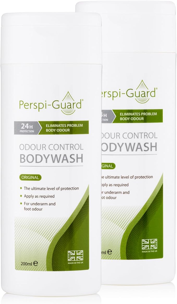 Perspi Guard PerspiGuard Odour Control Body Wash Antibacterial Body Wash for Body Odour Shower Gel Targets OdourCausing Source for LongLasting Protection and Confidence 200ml - Image 1