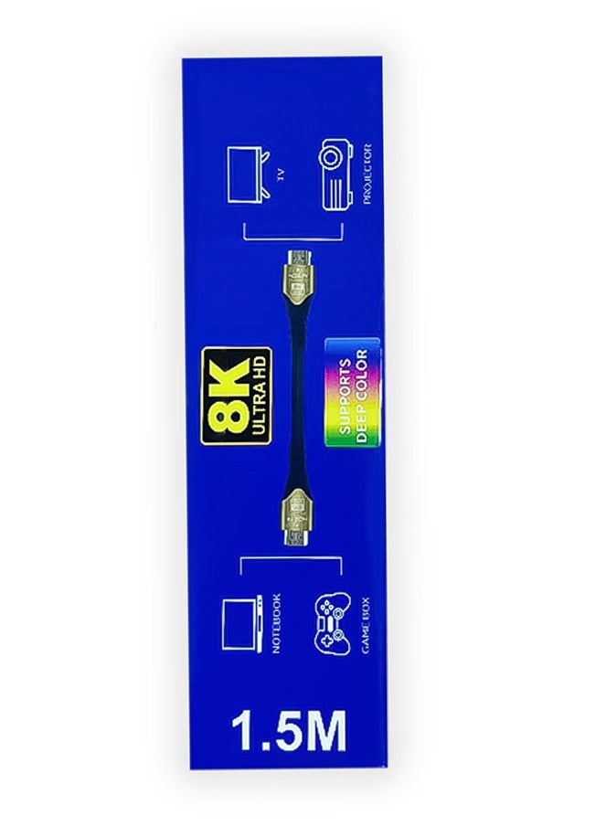 كايان كابل HDMI 2.1 فائق الدقة 8K - 48 جيجابت في الثانية، 4320 بكسل، HDR10، eARC، متوافق مع PS5/PS4/Xbox/TV/Projector - Image 5