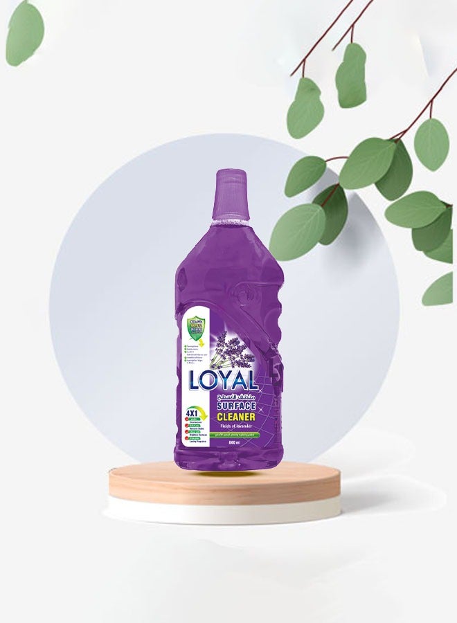 loyal Surface Cleaner Liquid Fields of Lavender 3x800ml - Image 3