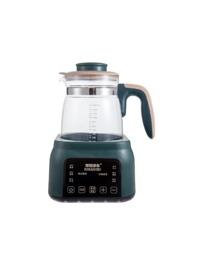 Doraemon مكيف حليب دائم الحرارة من قماش دورادو، وعاء حراري ذكي من الفولاذ المقاوم للصدأ 316، دافئ حليب الأطفال - Image 1