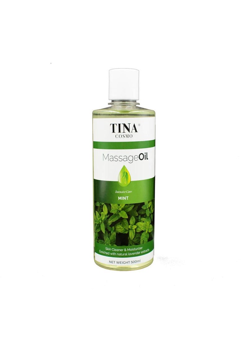 Tina Cosmo Massage Oil Mint 500ml