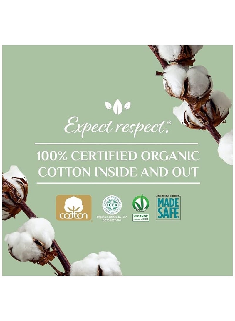 ORGANYC Organic Cotton Pads 14 Pads - Image 3