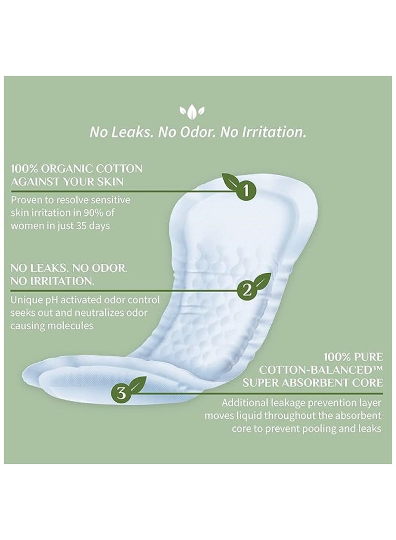 ORGANYC Organic Cotton Pads 14 Pads - Image 4