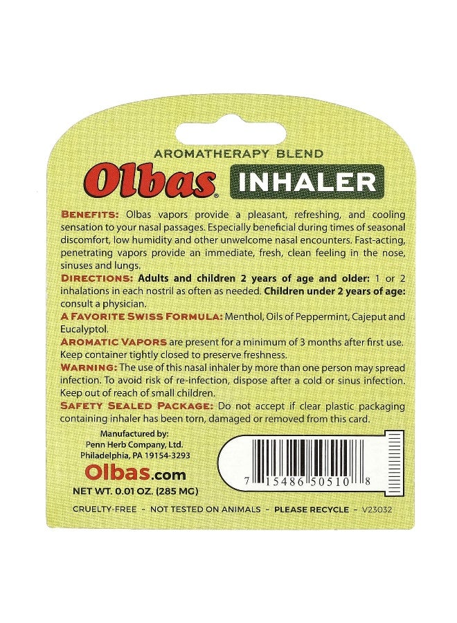 Olbas Therapeutic Olbas Therapeutic, Inhaler, 0.01 oz (285 mg)  - Image 3