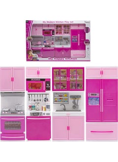 Vardem My Kitchen 4-Piece Kitchen Cabinet Set 