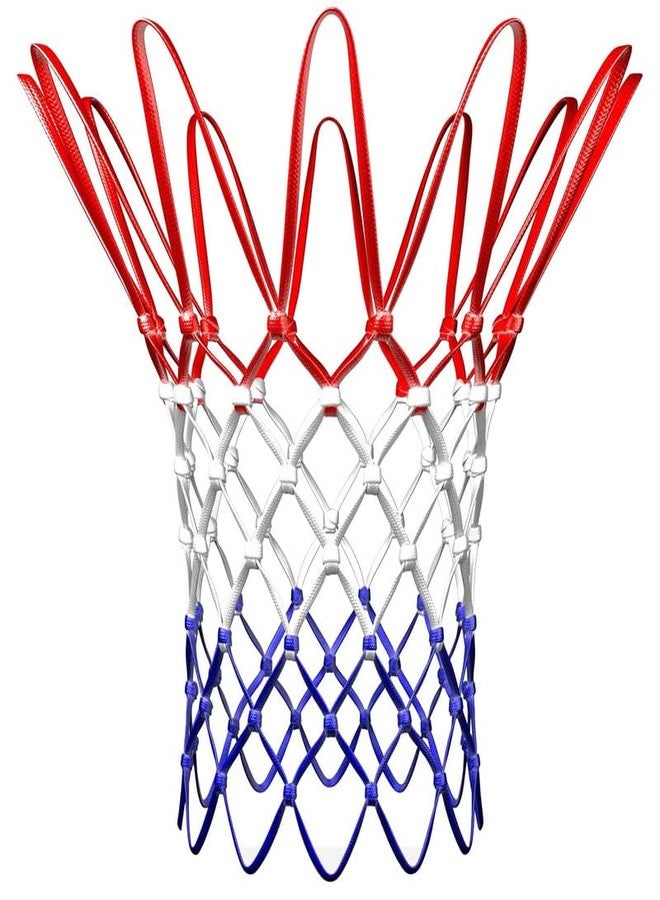 AYWAL Basketball Net Pair | Net for Basketball Playing | Suitable of Basketball Ring (Multicolor) N63 - Image 1