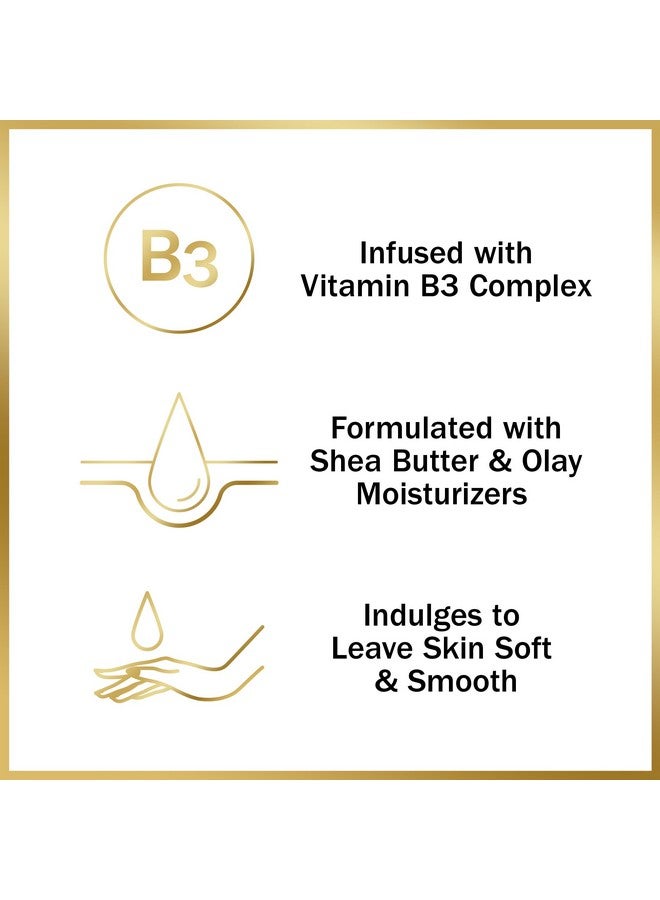 Olay Moisture Outlast Ultra Moisture Shea Butter Beauty Bar with Vitamin B3 Complex, 3.75 oz, (Pack of 6) - Image 2