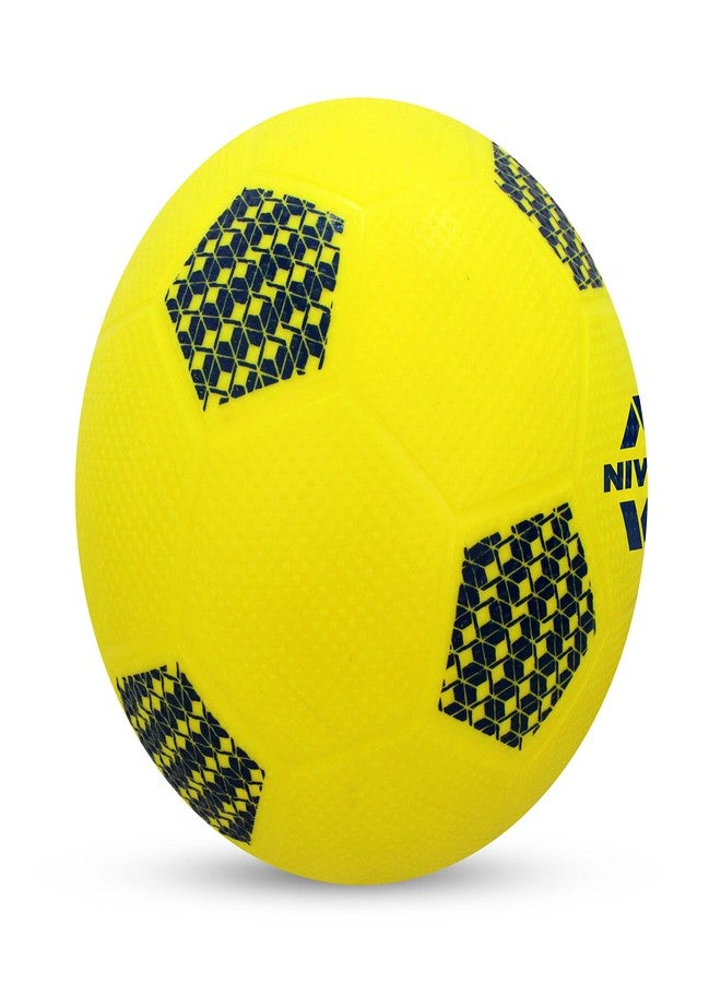 Nivia Home Play Football for Kids, Soft & Lightweight Toy Ball, Safe for Indoor Play, Size - 3 (Yellow/Yellow), Pack of 2 - Image 3