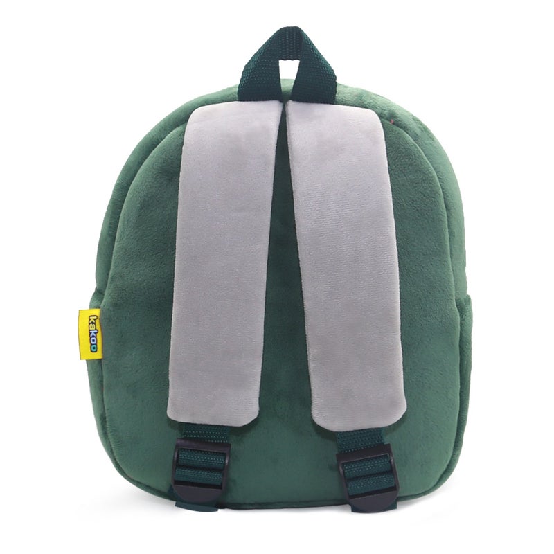 Plush Kids Backpack, Baseball Pig Animal Design, Soft Lightweight School Bag for Toddlers and Preschool Kids - Image 4