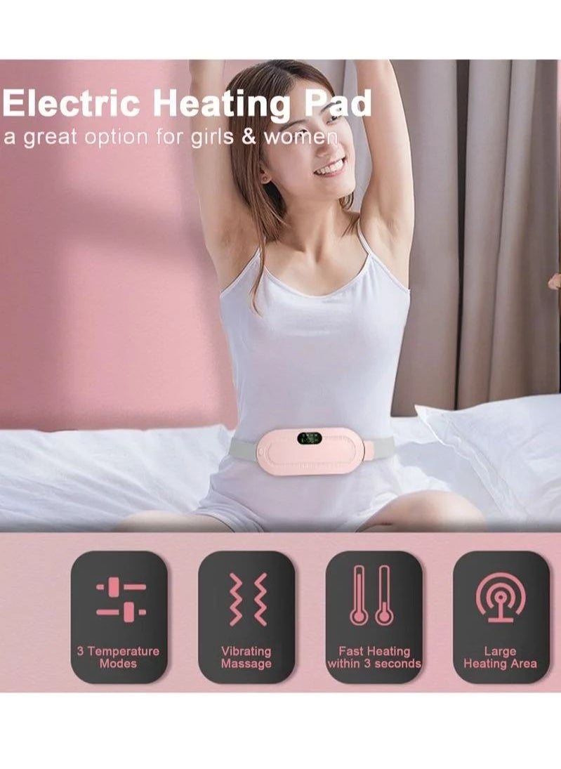 BSNL Electronic Pain Relief Muscle Stimulator machine for Women and Girls Portable Cordless Heating Pad pain relief monitor Electric Waist Belt Device Fast Back or Belly Heating Belt  - Image 3