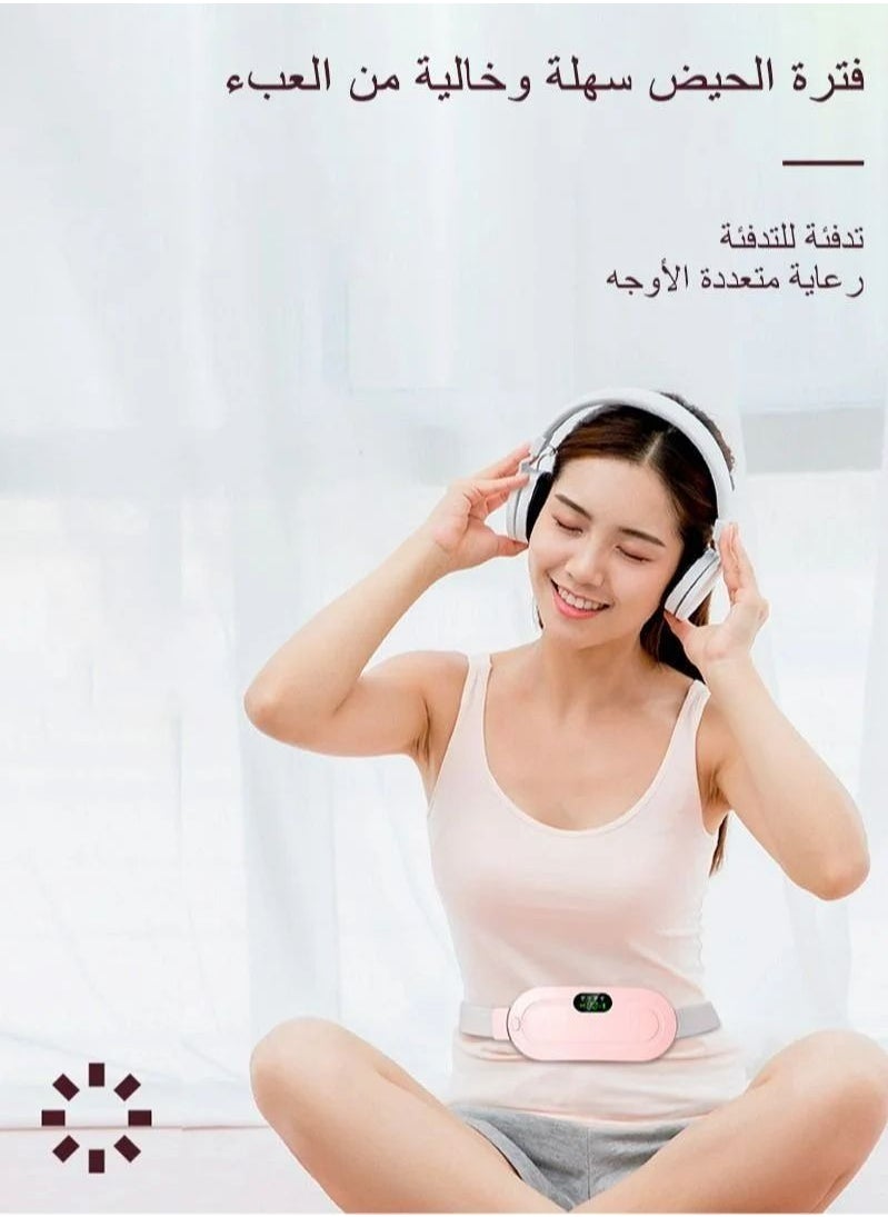 BSNL Electronic Pain Relief Muscle Stimulator machine for Women and Girls Portable Cordless Heating Pad pain relief monitor Electric Waist Belt Device Fast Back or Belly Heating Belt  - Image 1