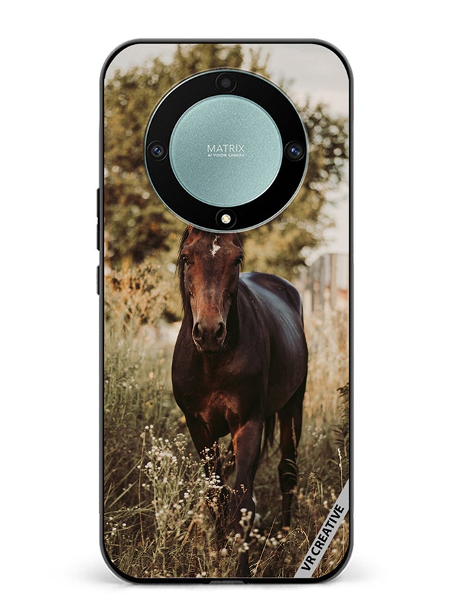 VR CREATIVE Protective Case Cover For Honor X9b Brownie Horse Design Multicolour - Image 1