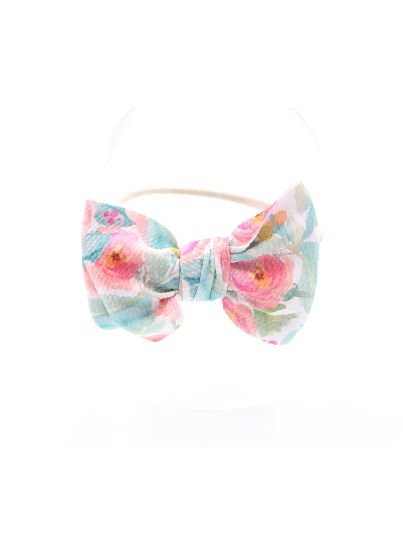 D'Daniela Hawaiian Glasses and Headband Set For Babies and Girls Pink with Flower Colour