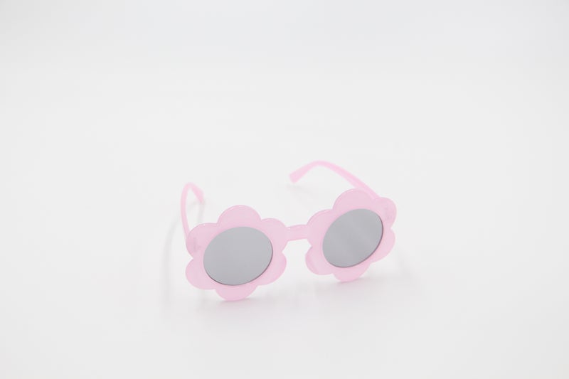 D'Daniela Hawaiian Glasses and Headband Set For Babies and Girls Pink with Flower Colour - Image 2