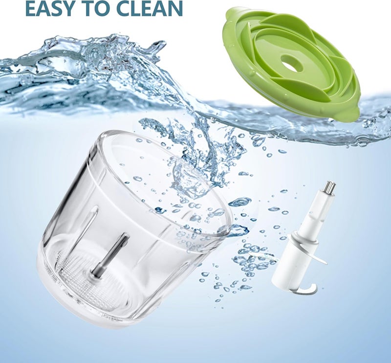 Bear Baby Food Maker Set with Containers and Spoons - Image 5