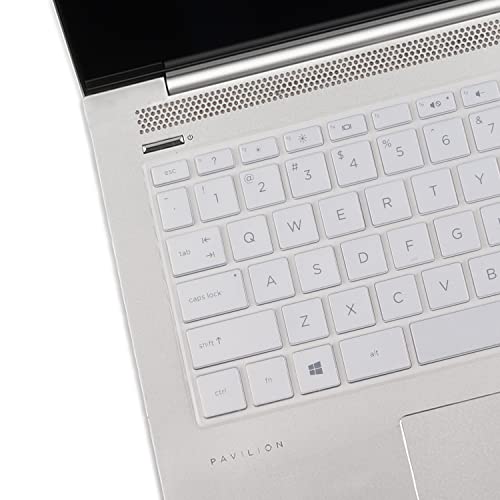 Saco غطاء واقي للوحة مفاتيح اللابتوب من ساكو متوافق مع HP Pavilion x360 Touchscreen 2-in-1 FHD 14-inch - شفاف - Image 3