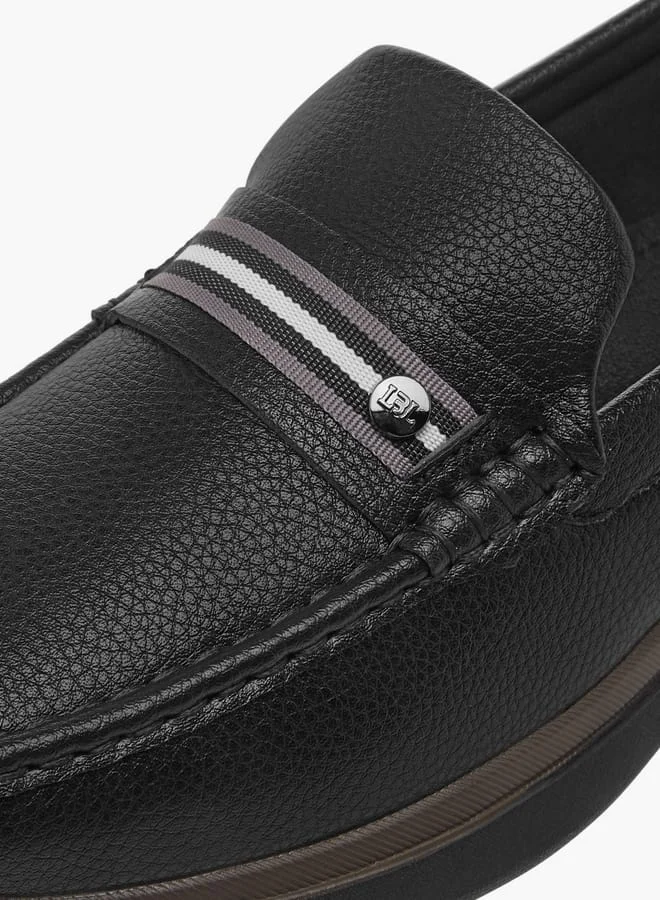 LBL by Shoexpress Men Tape Accent Slip-On Loafers