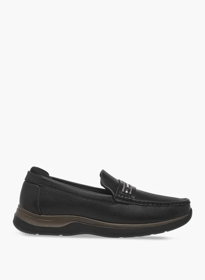LBL by Shoexpress Men Tape Accent Slip-On Loafers
