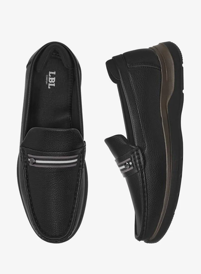 LBL by Shoexpress Men Tape Accent Slip-On Loafers