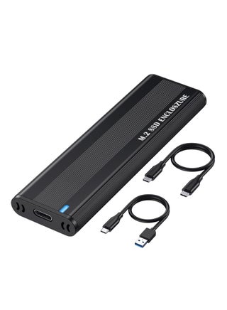 M.2 NVME SATA SSD Enclosure Aluminum Adapter, Hard Drive Enclosure, USB C Gen 2 NVME PCIe 10Gbps SATA M-Key/B+M Key External SSD Adapter, M.2 SSD Enclosure for 2230/2242/2260/2280, Support UASP Trim - pzsku/ZD2CD410A1255818BC0F0Z/45/_/1725532005/d72d8b0e-bab5-41b7-812f-6e976ef1ee07
