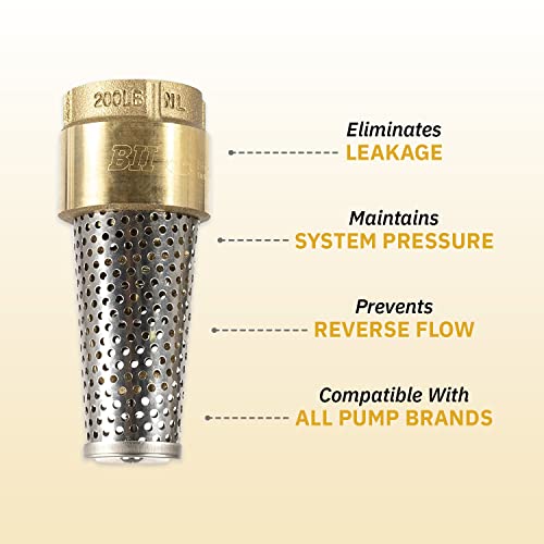 PLUMB eeze Foot Valve, 1 1/4" Female connection - Image 2