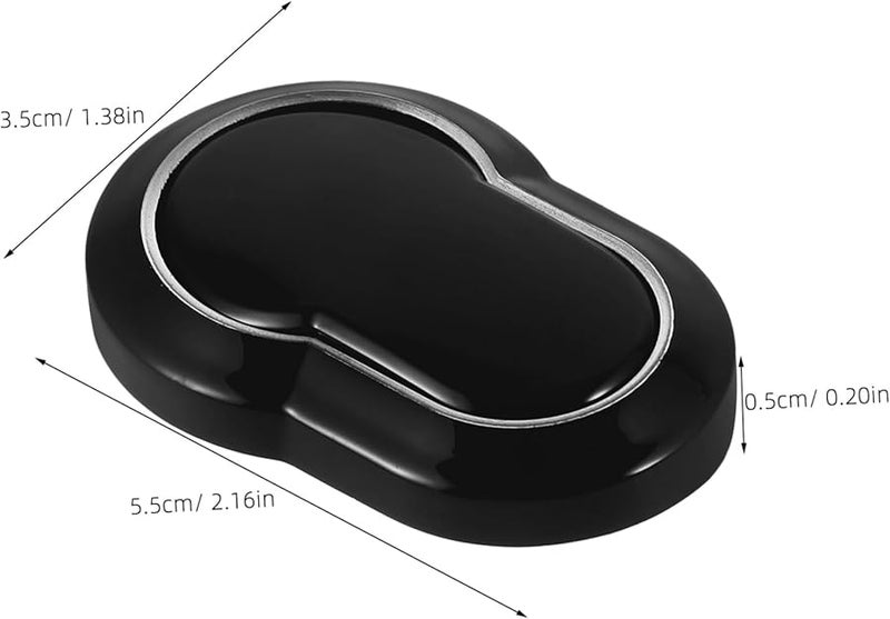 Black Car Seat Hook Stick Mini Hooks Durable Adhesive Dashboard Hangers Easy Installation for Keys and Cables - Image 3