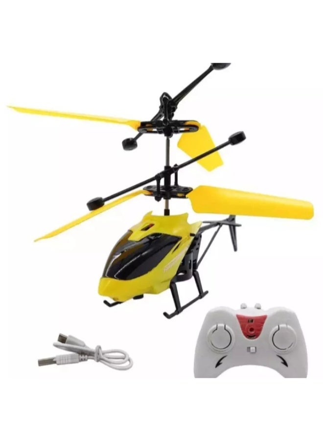 TOY GARDEN Wireless Induction Flying Helicopter Toy – Rechargeable USB RC Suspension Aircraft with Remote Control for Kids – Hand-Controlled Motion Sensor Helicopter with LED Lights – Durable, Lightweight Flying Toy for Indoor and Outdoor Fun - Image 1