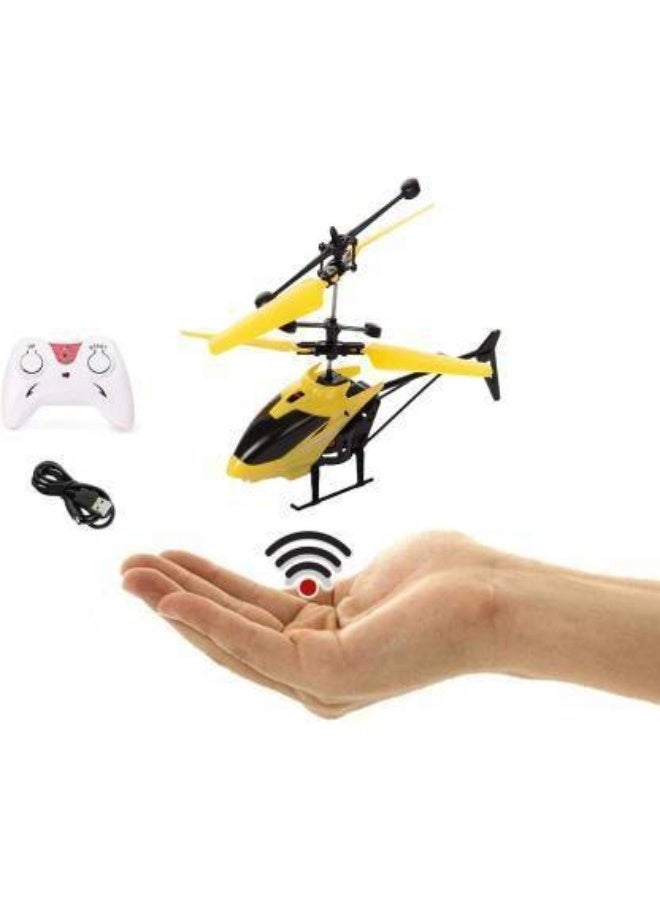 TOY GARDEN Wireless Induction Flying Helicopter Toy – Rechargeable USB RC Suspension Aircraft with Remote Control for Kids – Hand-Controlled Motion Sensor Helicopter with LED Lights – Durable, Lightweight Flying Toy for Indoor and Outdoor Fun - Image 3