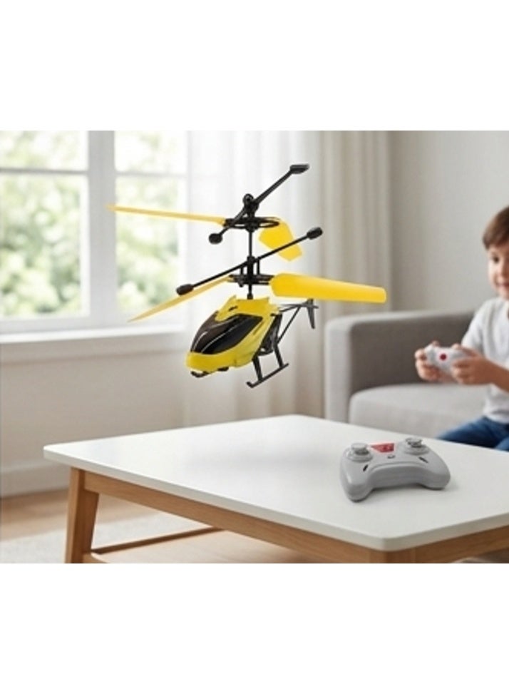 TOY GARDEN Wireless Induction Flying Helicopter Toy – Rechargeable USB RC Suspension Aircraft with Remote Control for Kids – Hand-Controlled Motion Sensor Helicopter with LED Lights – Durable, Lightweight Flying Toy for Indoor and Outdoor Fun - Image 5