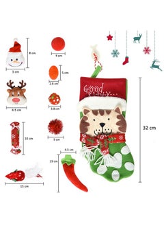 JETEHO Christmas Cat Stocking Toys,10 Pcs Cat Feather Mice Catnip Toys Set with Interactive Wand for Kitty Kitten Variety Pack, Christmas Hanging Stocking for Pet Cats - pzsku/ZD2CD81B48A563236E512Z/45/_/1737031944/1513da6a-ee9e-4575-9dac-b9d0790e02a5