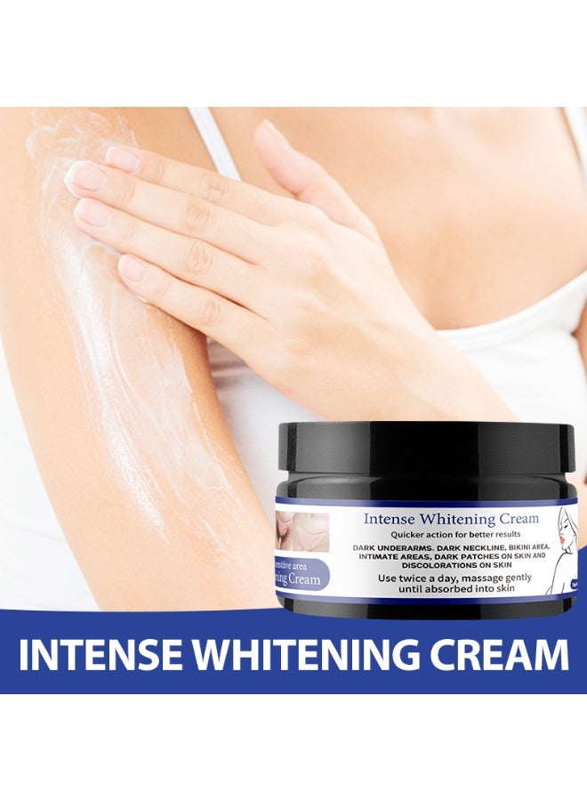 MOOYAM Intimate Skin Cream - Dark Spot Corrector Cream-Underarm Cream for Armpit, Neck, Knees, Elbows, Inner Thigh, Private Parts - Formulated with Hyaluronic Acid, Niacinamide and Centella - Image 2