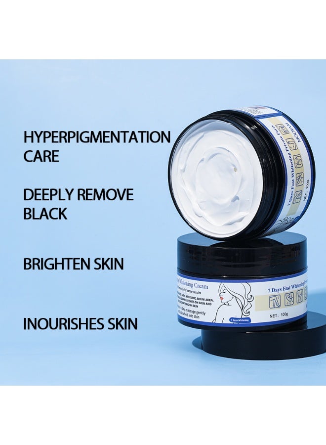 MOOYAM Intimate Skin Cream - Dark Spot Corrector Cream-Underarm Cream for Armpit, Neck, Knees, Elbows, Inner Thigh, Private Parts - Formulated with Hyaluronic Acid, Niacinamide and Centella - Image 3